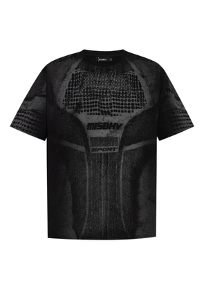 MISBHV textured-print T-shirt - Black