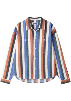 Sunnei striped shirt - Blue