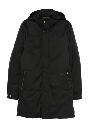 Moorer Vermont hooded coat - Black