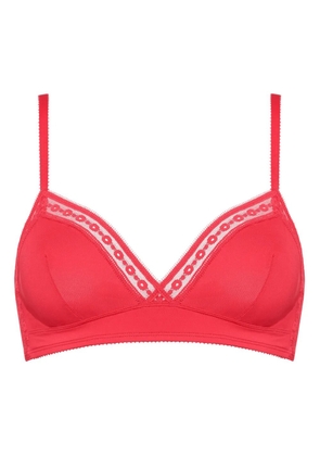 ERES Rituel wireless triangle bra - Red