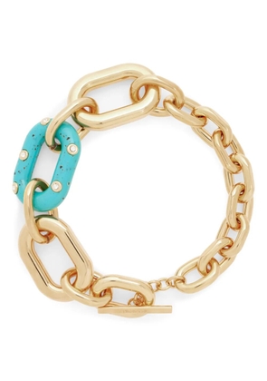 Rabanne XL-link chocker necklace - Gold