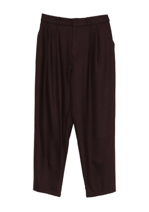 PSOPHIA pleated trousers - Brown