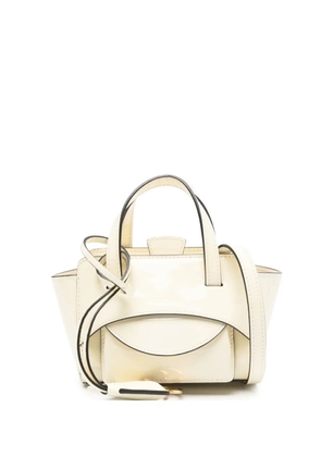 HIDESINS top-handle mini tote bag - Neutrals