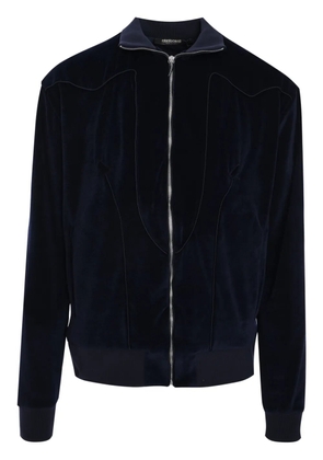 Roberto Cavalli Ciniglia track jacket - Blue