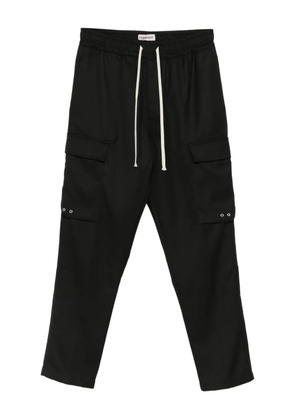 STATE OF ORDER Courier cargo drawstring trousers - Black