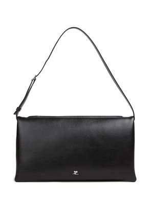 Courrèges rectangular shoulder bag - Black