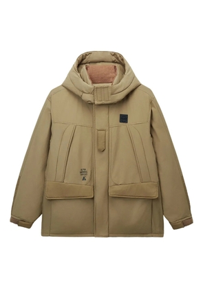 Alpha Industries hooded flap-pocket jacket - Neutrals