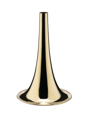 Alessi Trumpet vase (16.7cm x 24.9cm) - Gold