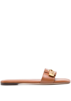 TOM FORD padlock slide - Brown