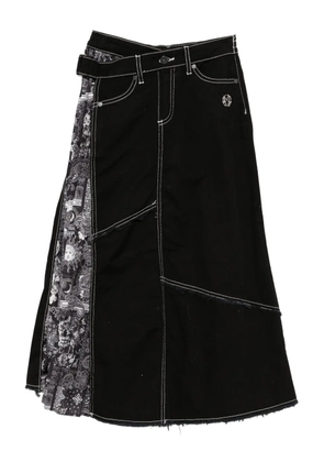 Musium Div. denim skirt - Black