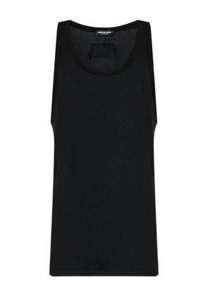 DSQUARED2 logo-patch vest - Black
