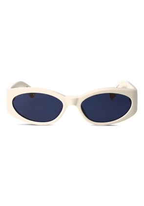 Jacquemus logo-print sunglasses - White
