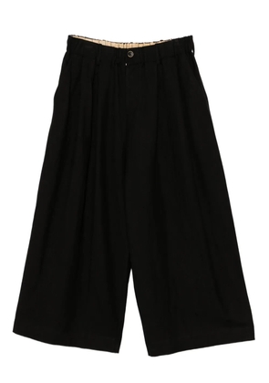 Uma Wang pleated wide-leg trousers - Black