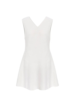 Lisa Yang Nyna V-neck mini dress - Neutrals