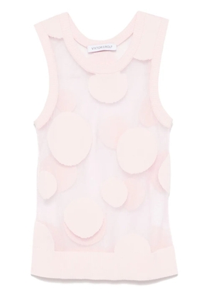 Viktor & Rolf polka-dot tank top - Pink