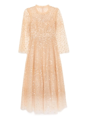 Needle & Thread sequin dress - Neutrals