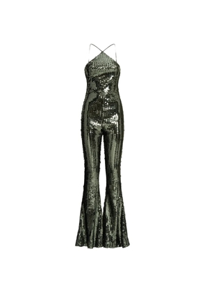 Taller Marmo sequin-embellishment jumpsuit - Grey