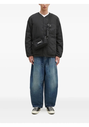 NANGA patch-pocket down jacket - Black