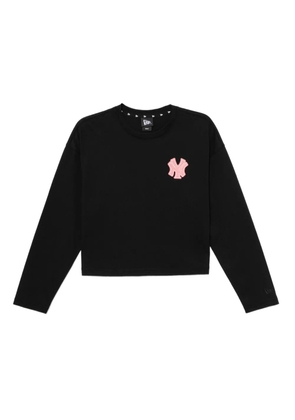 NEW ERA CAP logo-embossed T-shirt - Black