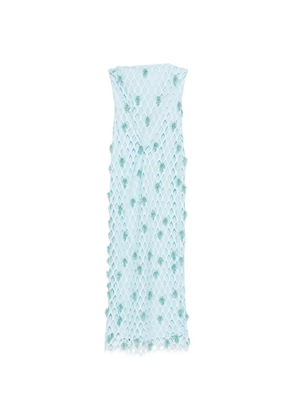 Simkhai beaded strapless maxi dress - Blue