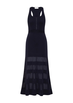 Rebecca Vallance Reign ribbed midi dress - Blue