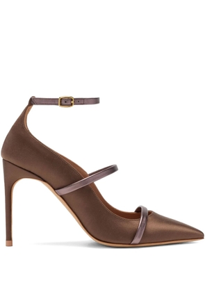 Malone Souliers Diaz strap pumps - Brown