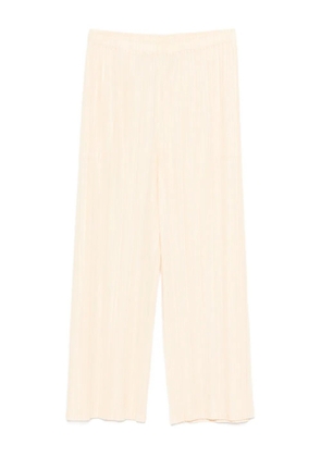 Pleats Please Issey Miyake pleated trousers - Yellow