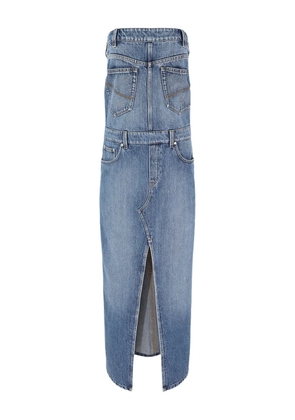 Stella McCartney denim maxi dress - Blue