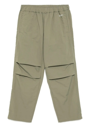 CHOCOOLATE logo-print trousers - Green