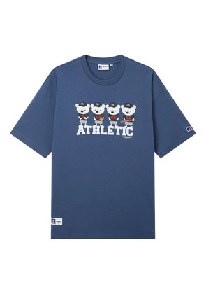CHOCOOLATE graphic print T-shirt - Blue