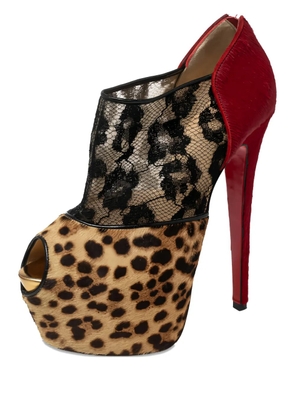 Christian Louboutin Pre-Owned 150mm Aeronotoc ankle boots - Multicolour