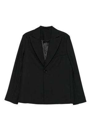 Séfr single-breasted blazer - Black