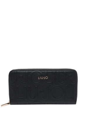 LIU JO logo-embossed wallet - Black