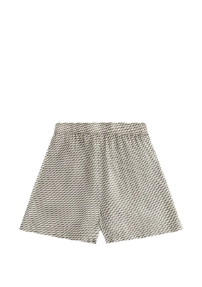 KITH Rayne monogram-pattern shorts - Neutrals