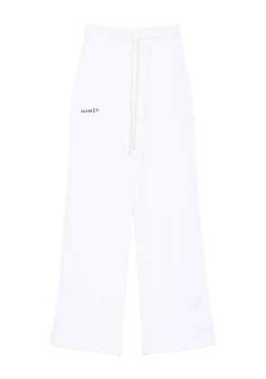 HAMZA Skipper drawstring cotton trousers - White