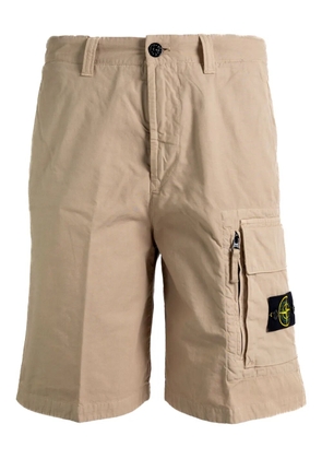 Stone Island cargo pocket shorts - Neutrals