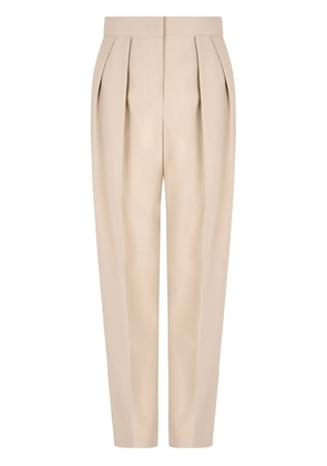 Giorgio Armani pleated trousers - Neutrals
