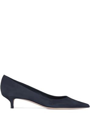 Jimmy Choo Amelia pointed-toe suede pumps - Blue