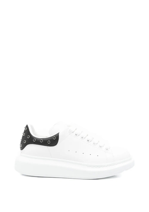 Alexander McQueen eyelet-details lace-up sneakers - White