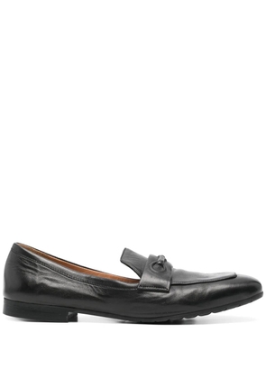 mara bini leather loafers - Black
