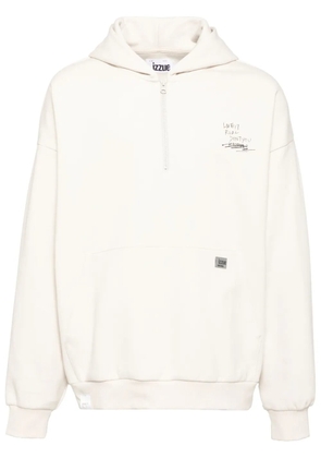 izzue graphic print sweatshirt - Grey