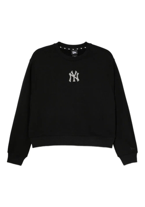 NEW ERA CAP logo-embroidered sweatshirt - Black