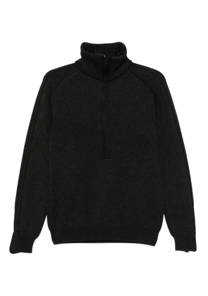 Versace Pre-Owned 2000s half-zip wool sweater - Green