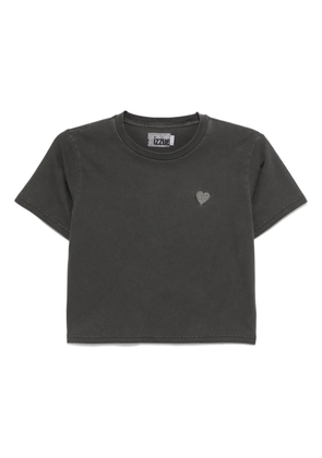 izzue cropped T-shirt - Grey
