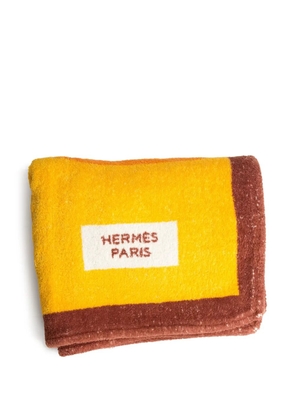 Hermès Pre-Owned 2000s Boats GM towel - Yellow