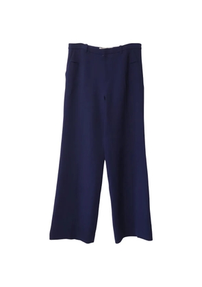 Rm By Roland Mouret wool pleated trousers - Blue