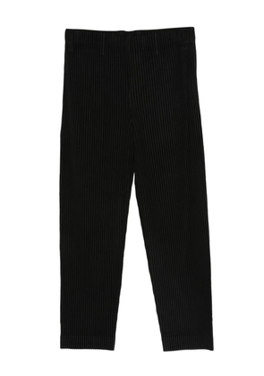 Homme Plissé Issey Miyake plissé trousers - Black