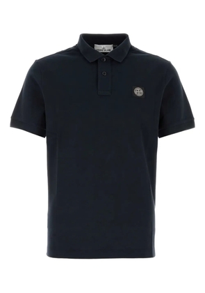 Stone Island short-sleeve polo shirt - Blue