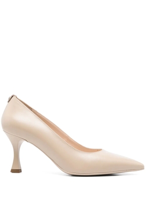NeroGiardini leather heeled pumps - Neutrals