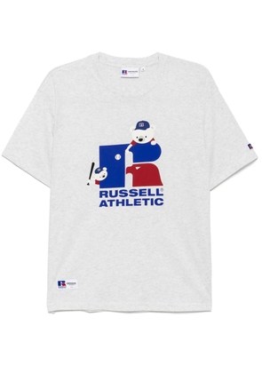 CHOCOOLATE logo-print T-shirt - Grey